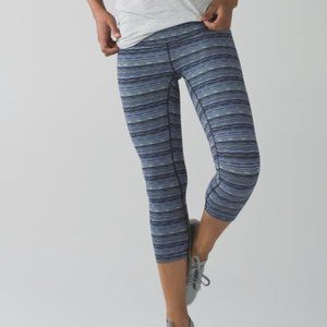 Lululemon Wunder Under Crop lll space dye leggings